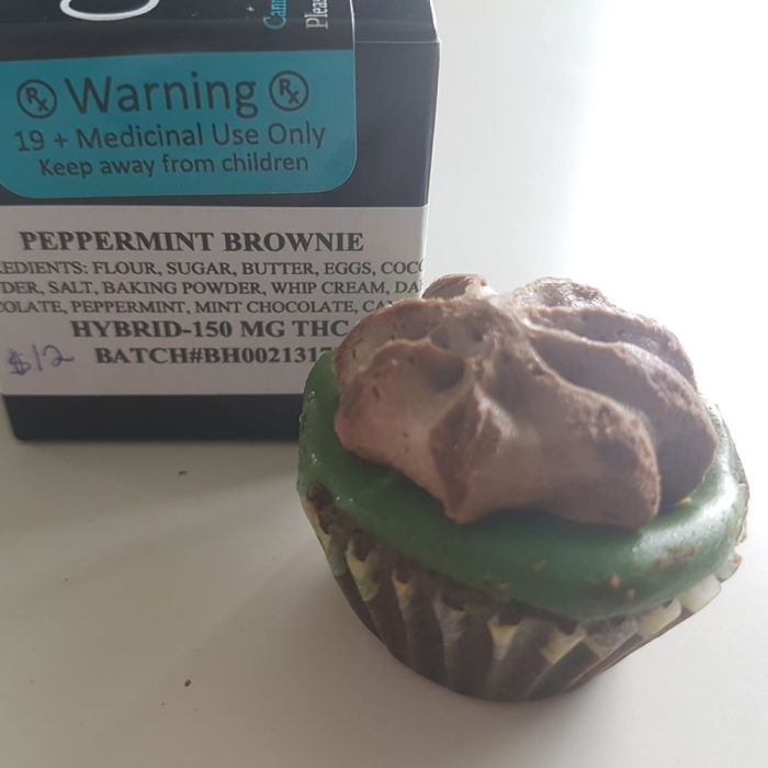 Buy cannabis infuse peppermint brownie online